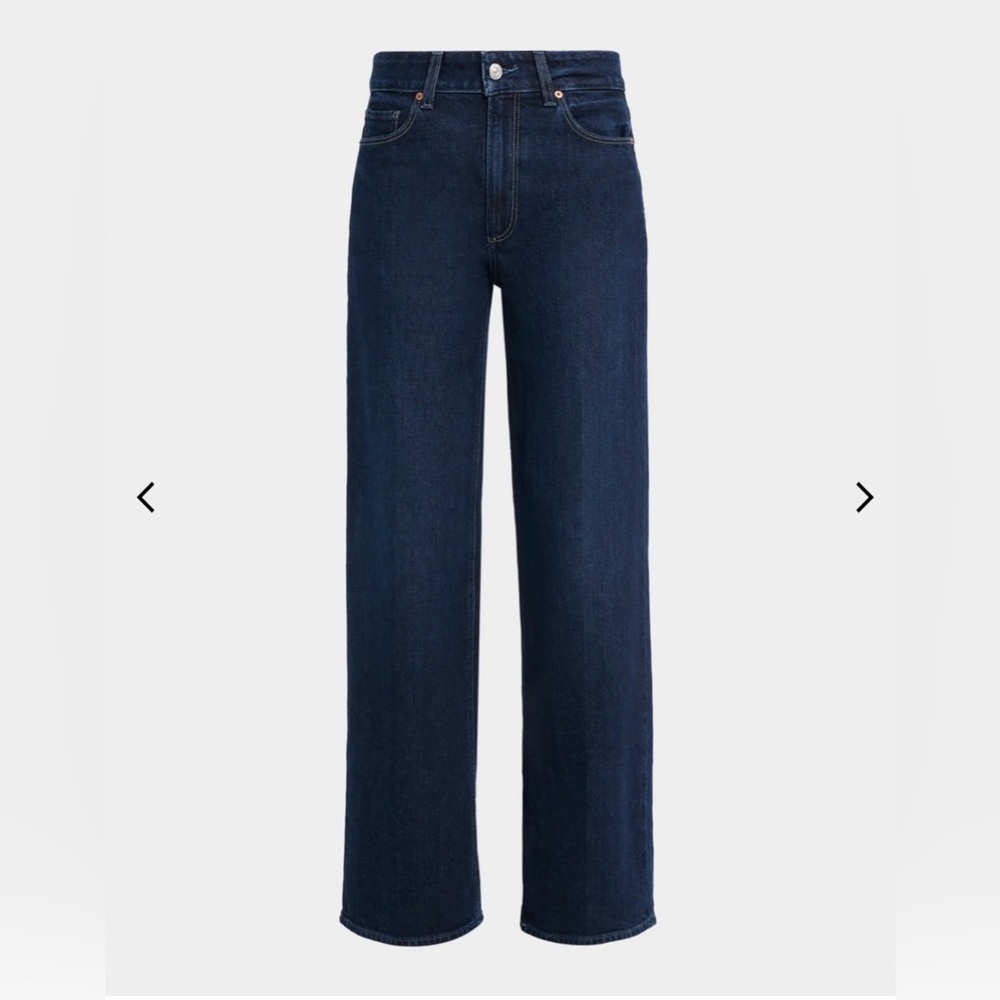PAIGE Dark Blue Flare Jeans